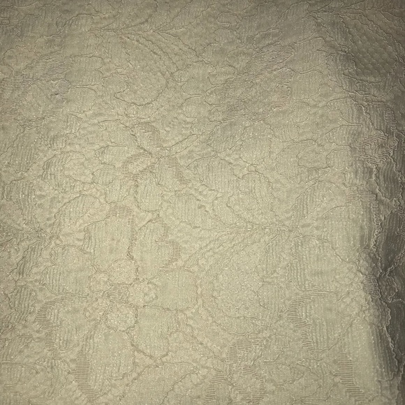 White lace crew neck sweater - Picture 3 of 3